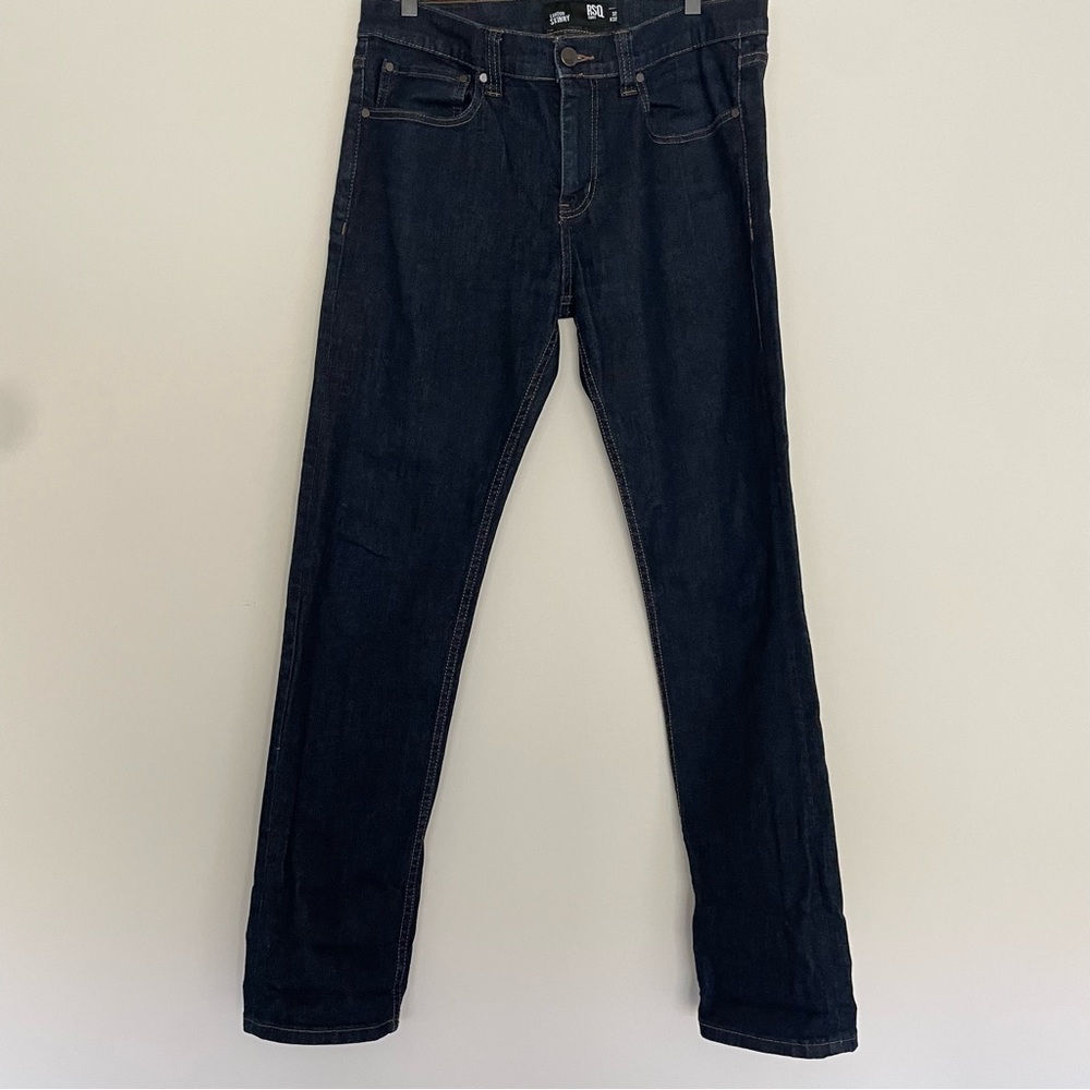 Men’s RSQ Skinny London Dark Wash Denim Jeans Size 32X32
